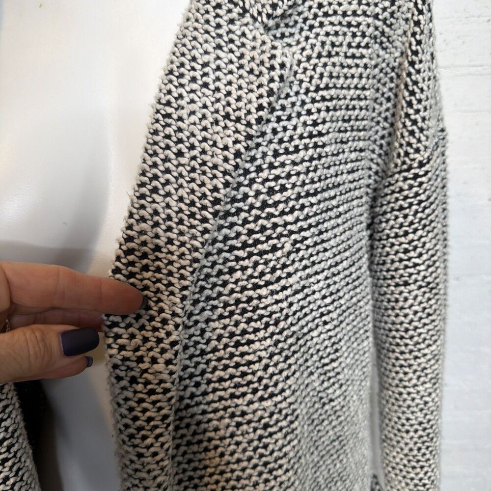 Marine Layer Birdseye Collared Cardigan Jacket M Coastal Grandma Lagenlook - Picture 4 of 8